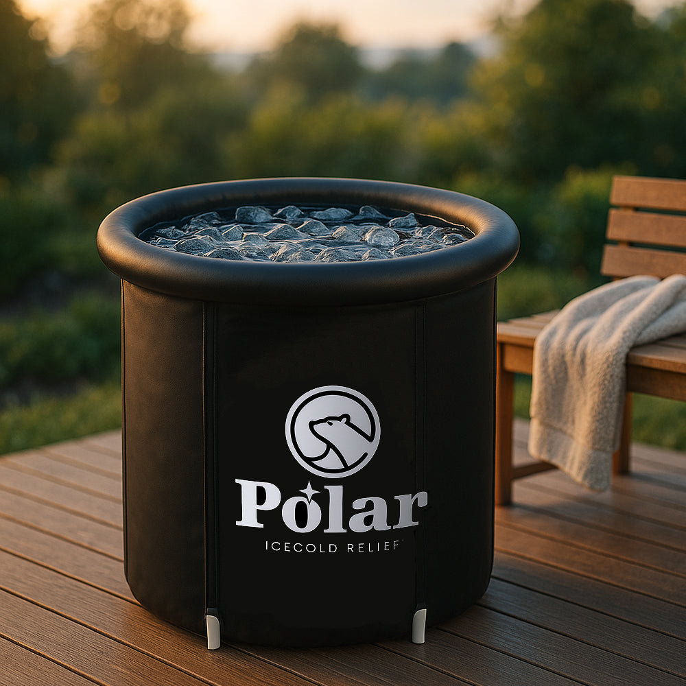 Insulated Ice Bath – 350L Capacity, Durable PVC Material