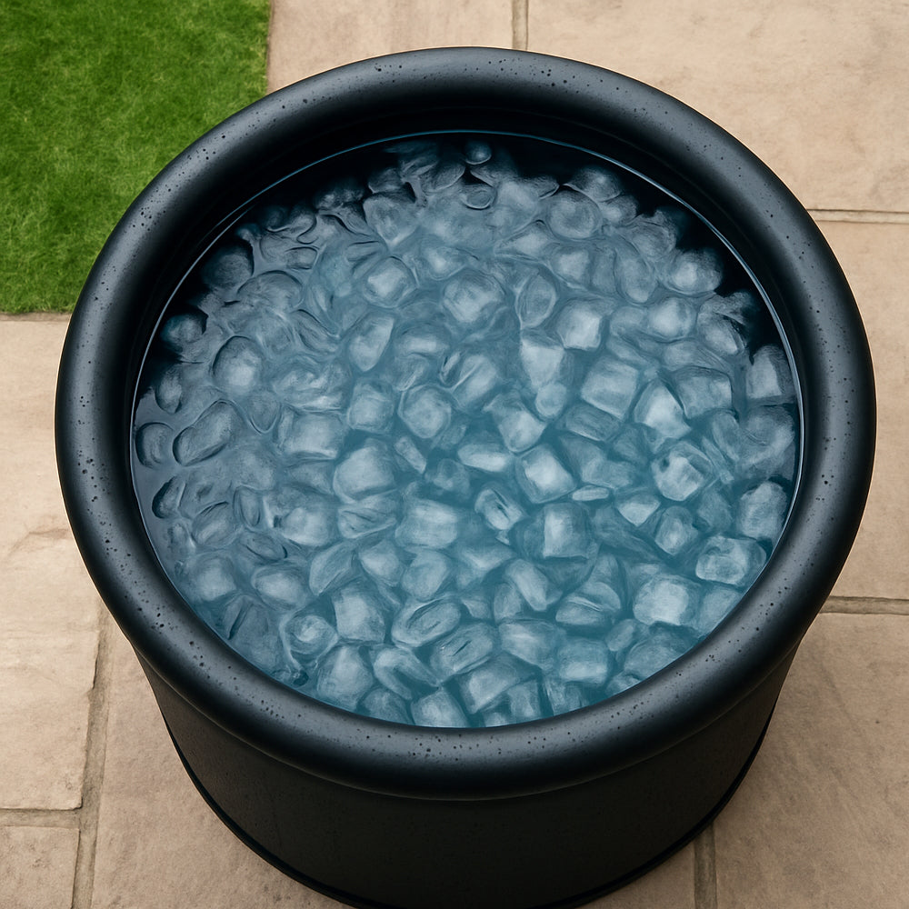 Insulated Ice Bath – 350L Capacity, Durable PVC Material