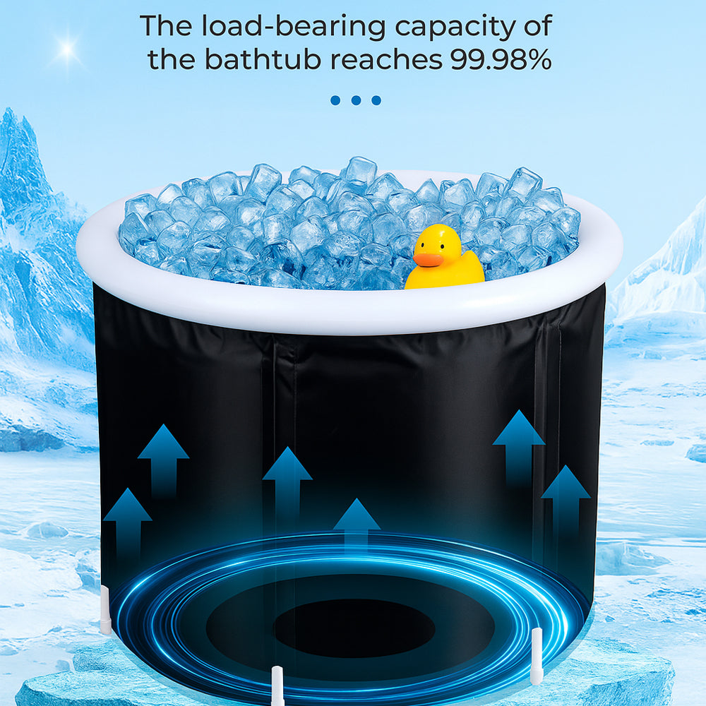 Insulated Ice Bath – 350L Capacity, Durable PVC Material