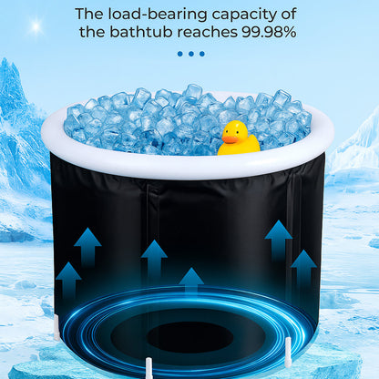 Insulated Ice Bath – 350L Capacity, Durable PVC Material