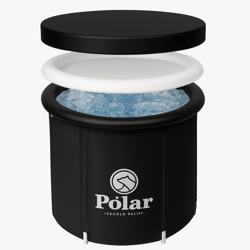 Insulated Ice Bath – 350L Capacity, Durable PVC Material