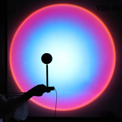 Sunset Projector Lamp with App Control and 61 RGB Colors