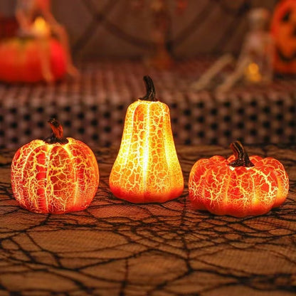 Festive Glow Pumpkin Lanterns – Battery-Powered Halloween Decor