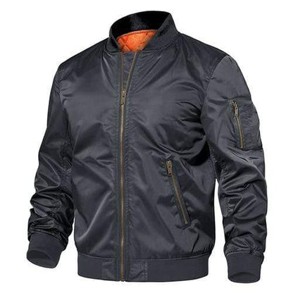 Classic Aviator Bomber Jacket for Ultimate Comfort