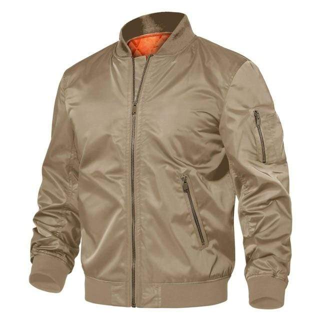 Classic Aviator Bomber Jacket for Ultimate Comfort