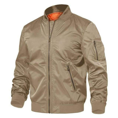 Classic Aviator Bomber Jacket for Ultimate Comfort
