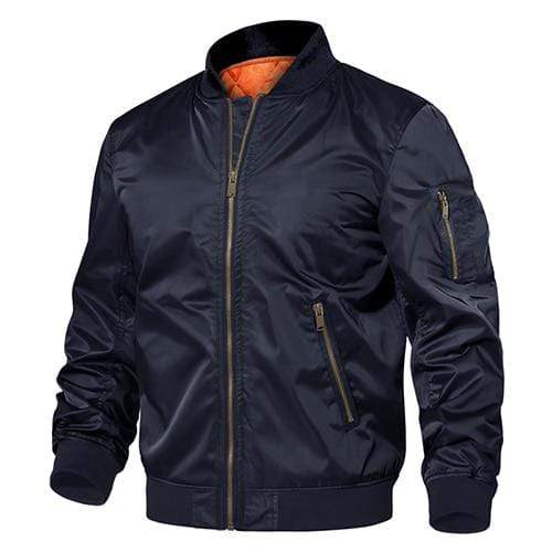 Classic Aviator Bomber Jacket for Ultimate Comfort