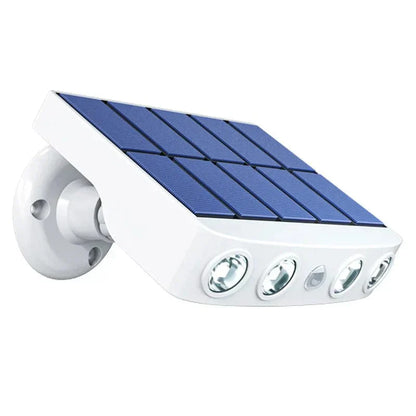 Nighttime Security with Solar Power - No Electricity Costs