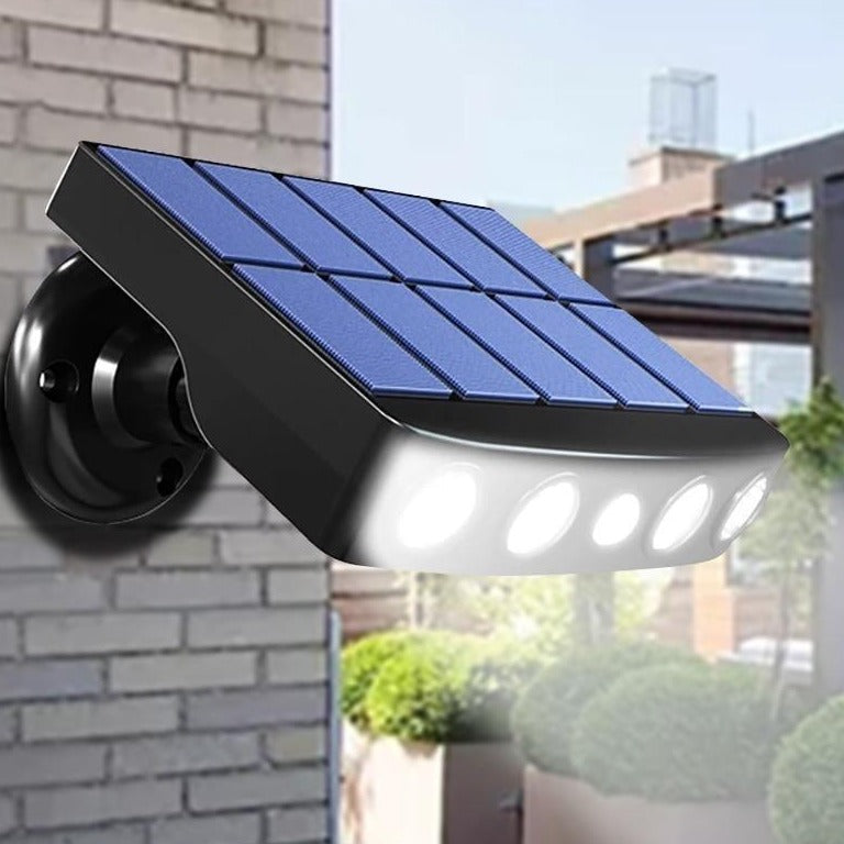 Nighttime Security with Solar Power - No Electricity Costs