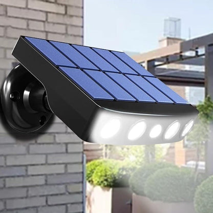 Nighttime Security with Solar Power - No Electricity Costs