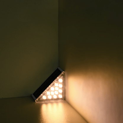 Solar-Powered Stair Lights for Security and Easy Illumination