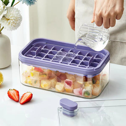 32-Cavity Flexible Ice Maker Tray