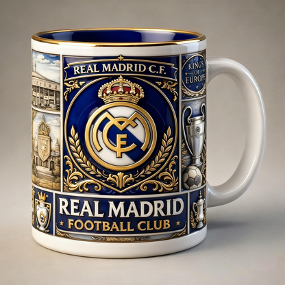 Ceramic Soccer Mug with 3D Stadium Design - 350ml