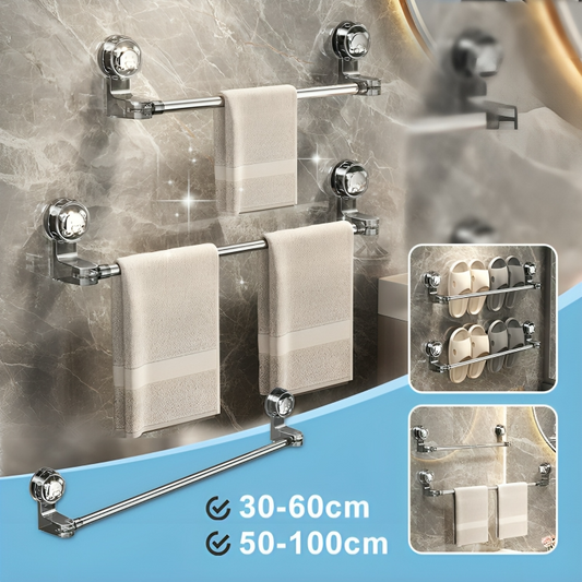 Adjustable Suction Cup Towel Holder