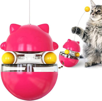 3-in-1 Cat Teaser Toy - Interactive Play and Stimulation