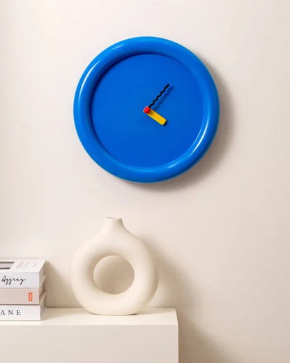 Colorful Wall Clock for Fun and Creative Environments