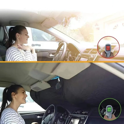 Anti-Glare Car Sunshade for Windshield Protection