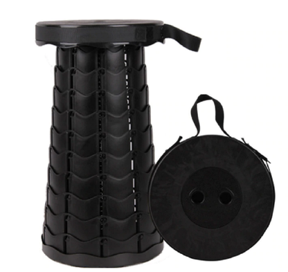Folding Stool with Retractable Design – Enhanced Portability