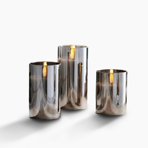 LED Candles with Realistic Flame Effect for Safe Ambient Illumination