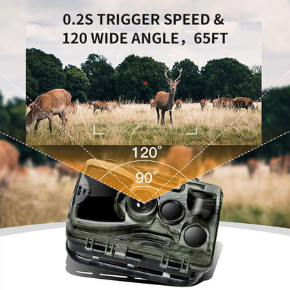 4K Wildlife Photography Trail Camera with Cellular Connectivity