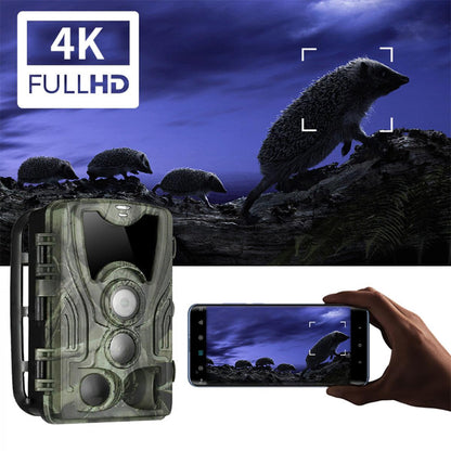4K Wildlife Photography Trail Camera with Cellular Connectivity