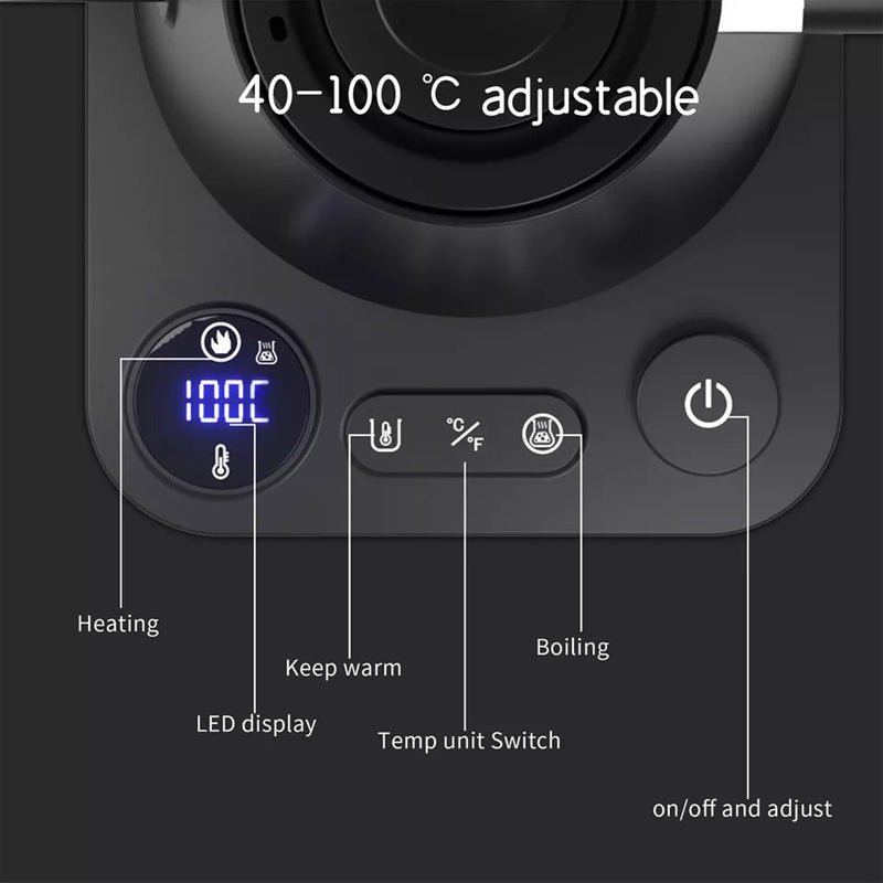 Smart Temperature Control Gooseneck Electric Kettle