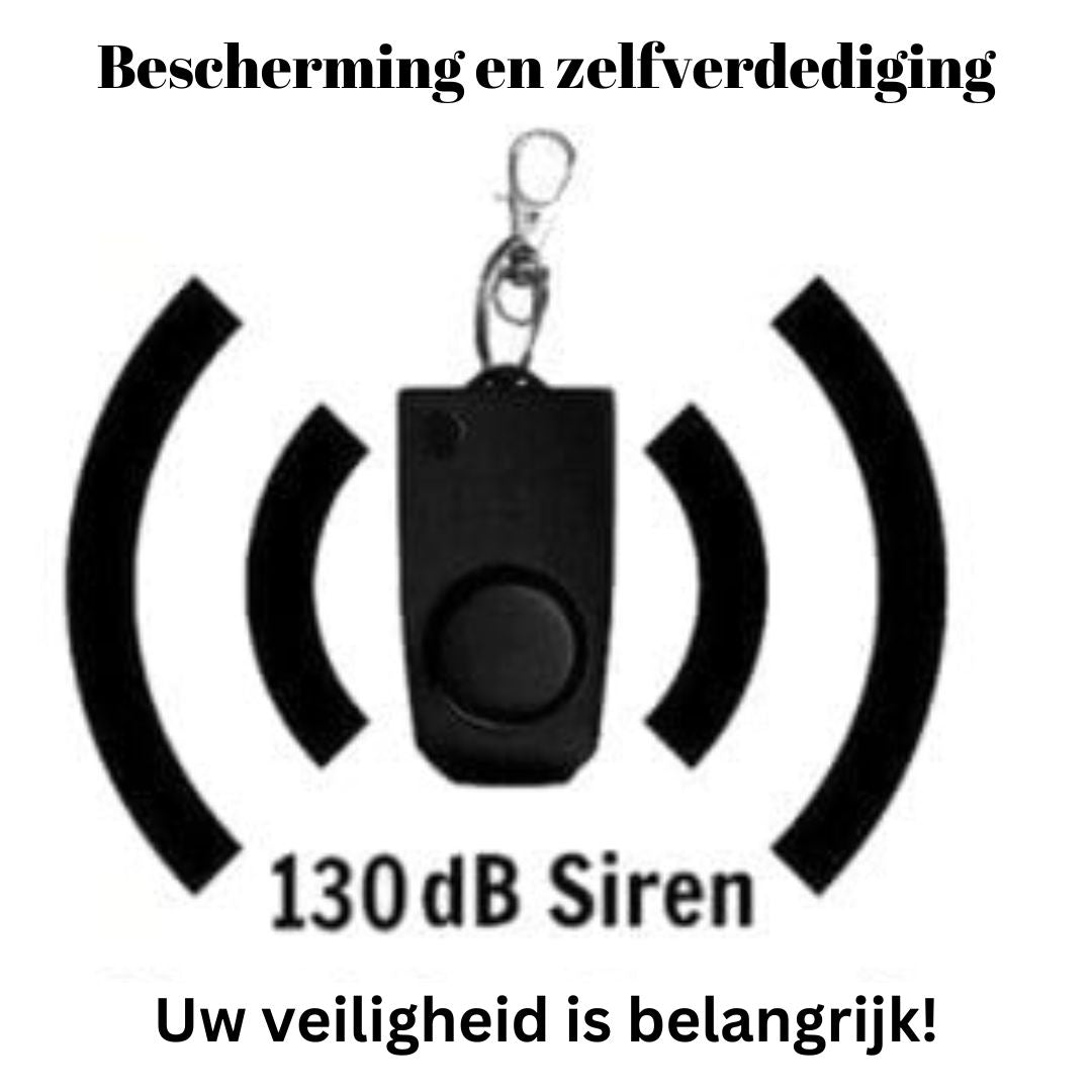 Emergency Alarm Keychain for Safety Alert