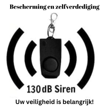 Emergency Alarm Keychain for Safety Alert