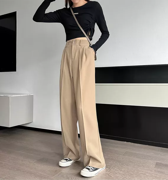 Effortlessly Chic Wide-Leg Trousers for Women