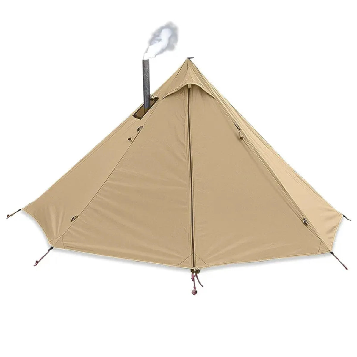 1-Person Tipi Shelter with Chimney Window - Ultralight Hot Tent