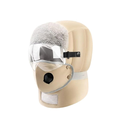 Full Face Balaclava Ski Cap with Glasses Mask - Thermal Insulation