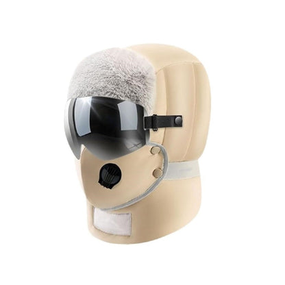 Full Face Balaclava Ski Cap with Glasses Mask - Thermal Insulation