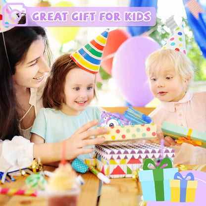 Children's Camera with Dual Lenses, 1080P HD Video and Selfie Feature