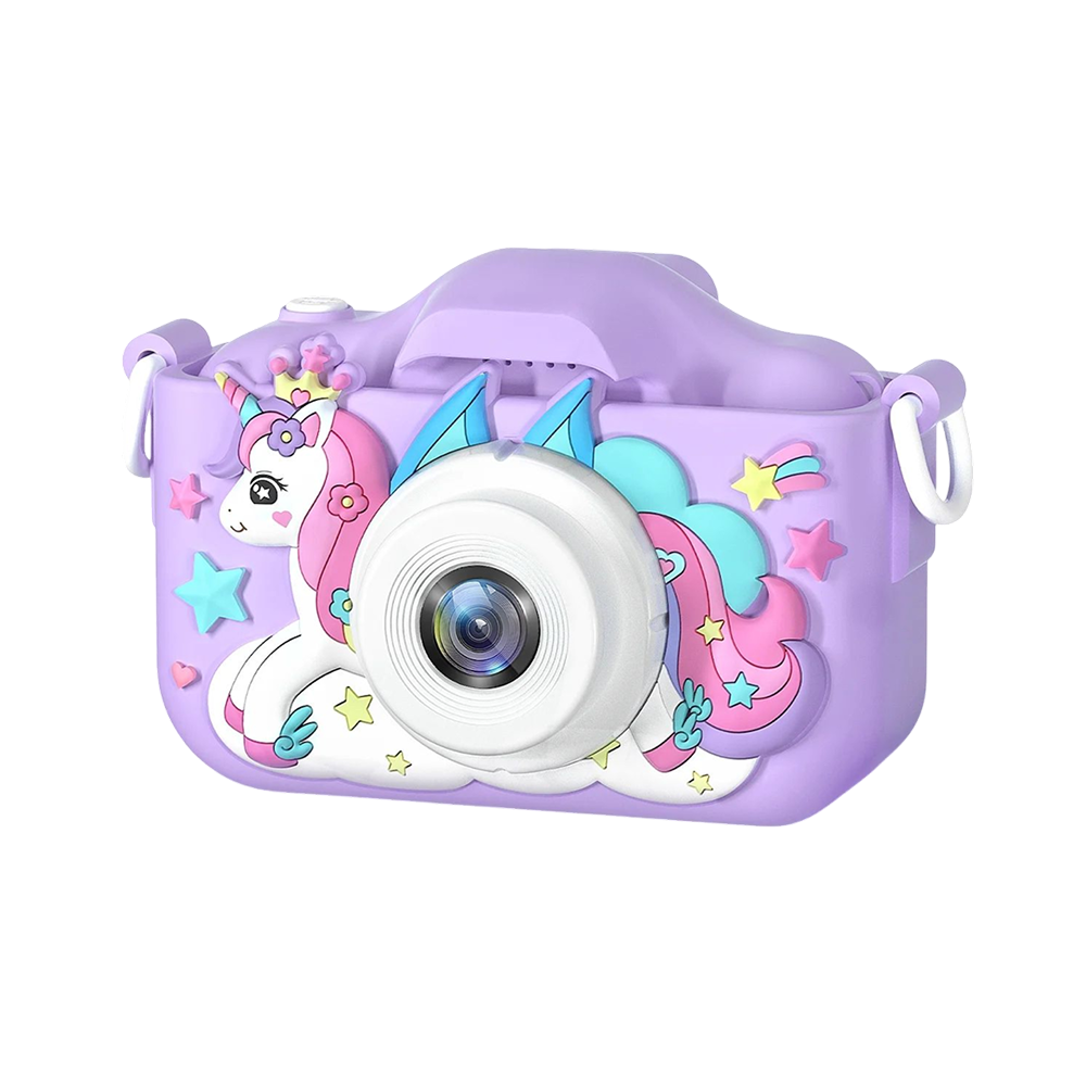 Children's Camera with Dual Lenses, 1080P HD Video and Selfie Feature