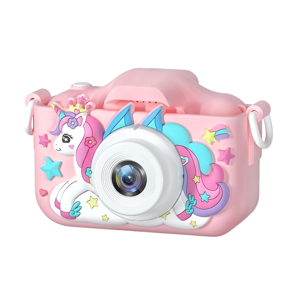 Children's Camera with Dual Lenses, 1080P HD Video and Selfie Feature