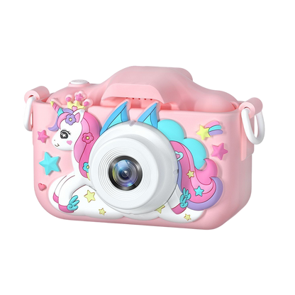 Children's Camera with Dual Lenses, 1080P HD Video and Selfie Feature