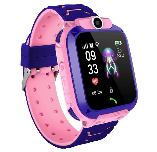 Child Safety GPS Watch with Touchscreen and Waterproof Design