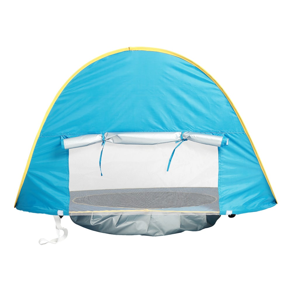 Children's Portable Sun Shelter with Splash Pool for Outdoor Fun