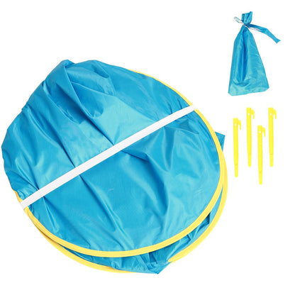 Children's Portable Sun Shelter with Splash Pool for Outdoor Fun