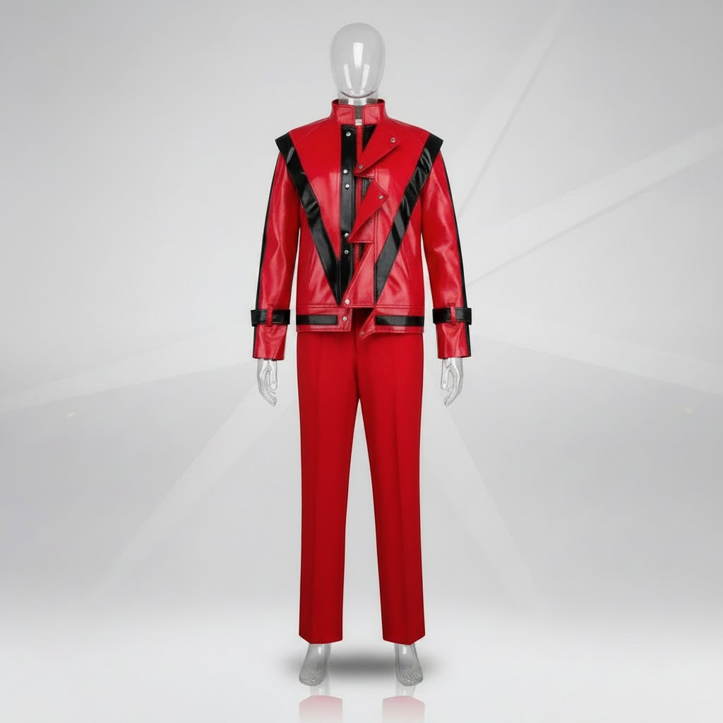 Dynamic Kids' Halloween Costume Set: Bold Jacket and Pants Duo