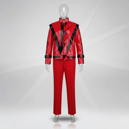 Dynamic Kids' Halloween Costume Set: Bold Jacket and Pants Duo