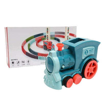 Electric Domino Express: Interactive Train Game for Kids