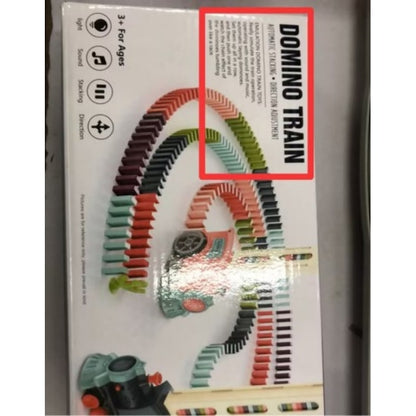 Electric Domino Express: Interactive Train Game for Kids