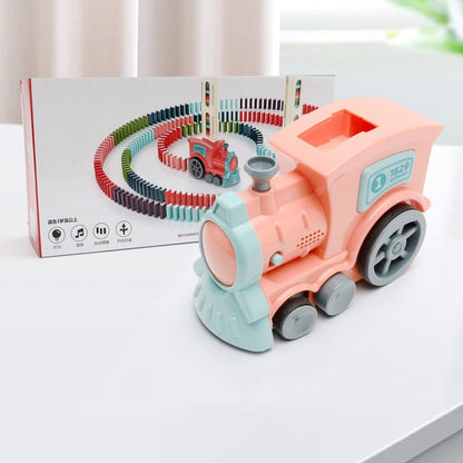 Electric Domino Express: Interactive Train Game for Kids