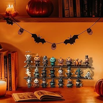 Spooktacular Countdown Calendar with Miniature Halloween Figurines