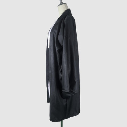 Complete Anime Character Costume Set with Stylish Haori Jacket