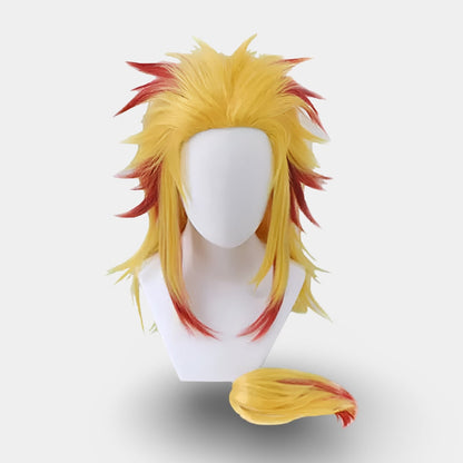 Epic Flame Warrior Anime Costume Set for Kids and Adults