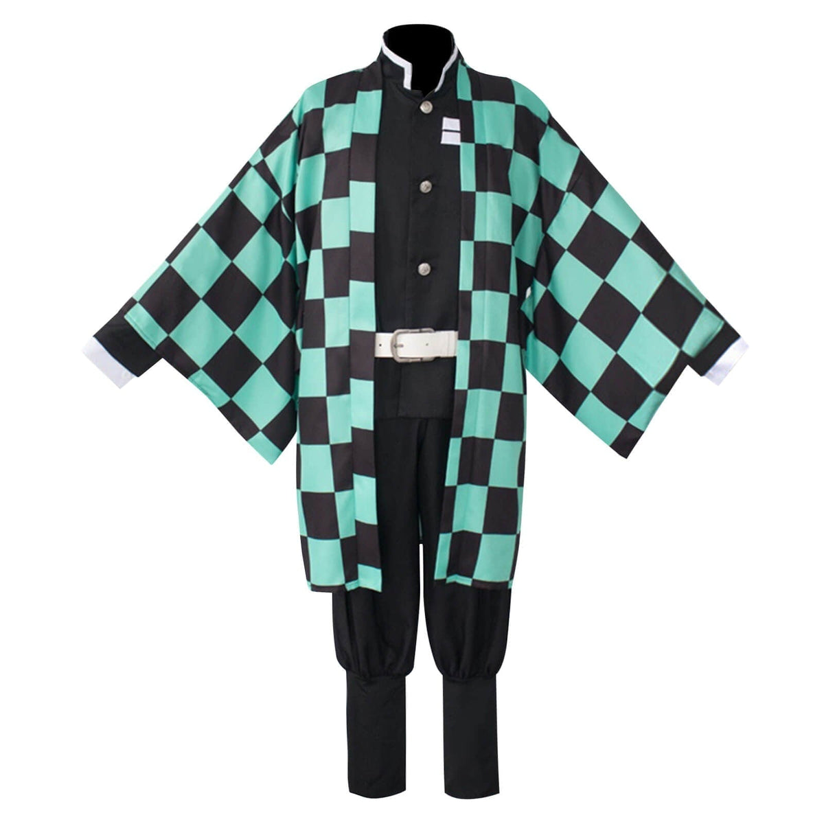 Kids' Anime-Inspired Halloween Costume with Stylish Haori Jacket