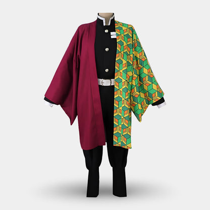 Stunning Anime Cosplay Ensemble with Haori Jacket for Parties
