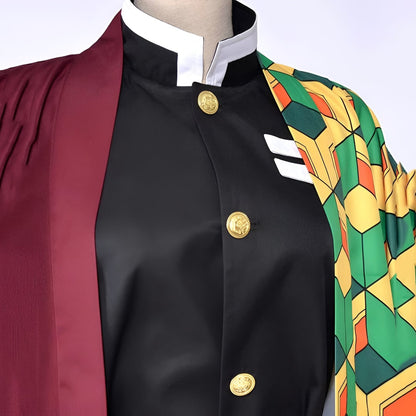 Stunning Anime Cosplay Ensemble with Haori Jacket for Parties